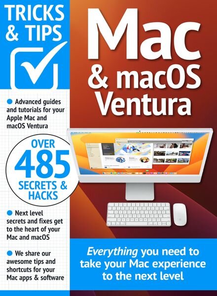 Mac & macOS Ventura Tricks and Tips – May 2024 Cover