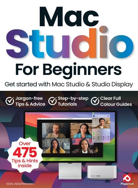 Mac Studio For Beginners – April 2024 Cover