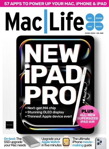 MacLife UK – June 2024 Cover