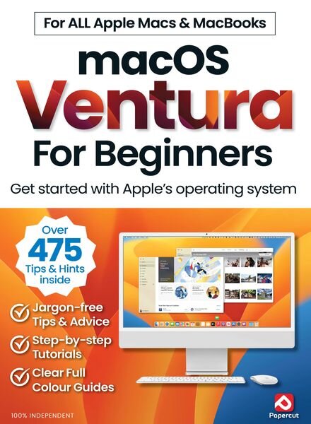 macOS Ventura For Beginners – April 2024 Cover