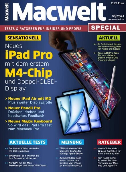 Macwelt Special – Juni 2024 Cover
