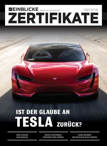 marktEINBLICKE Zertifikate – 1 Mai 2024 Cover
