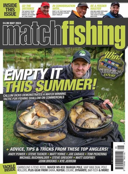 Match Fishing – May 2024 Cover