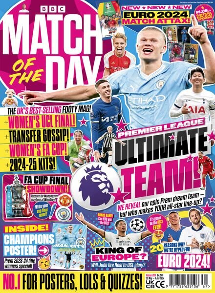 Match of the Day – Issue 703 – 22 May 2024 Cover