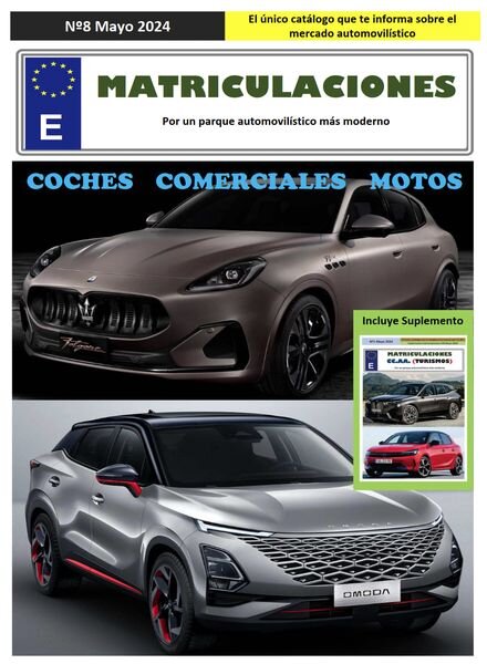 Matriculaciones – Mayo 2024 Cover