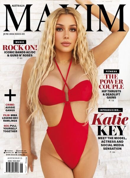 Maxim Australia – June 2024 Cover