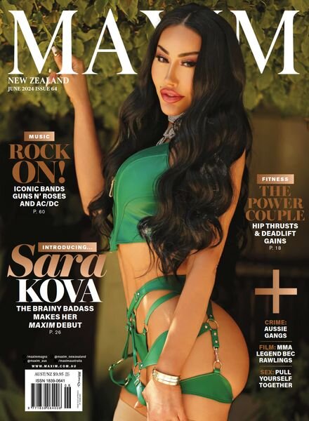 Maxim New Zealand – June 2024 Cover
