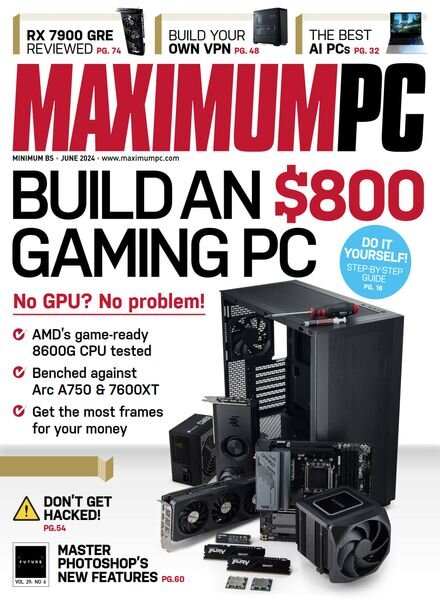 Maximum PC – June 2024 Cover