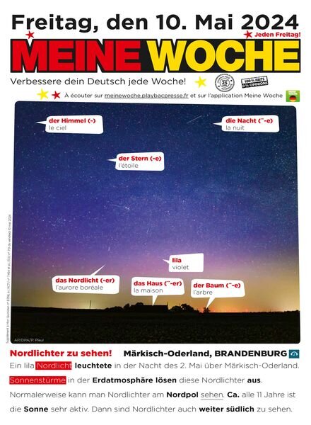 Meine Woche – 10 Mai 2024 Cover