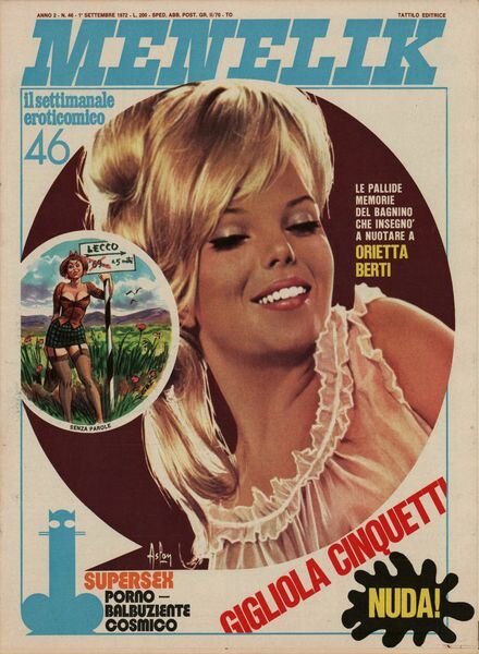 Menelik – N 46 1 Settembre 1972 Cover