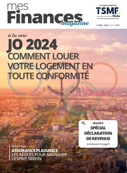 Mes Finances Magazine – Mai 2024 Cover