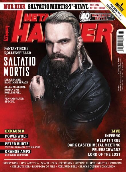 Metal Hammer Germany – Juni 2024 Cover