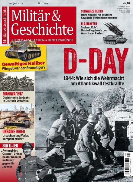 Militar & Geschichte – Juni-Juli 2024 Cover