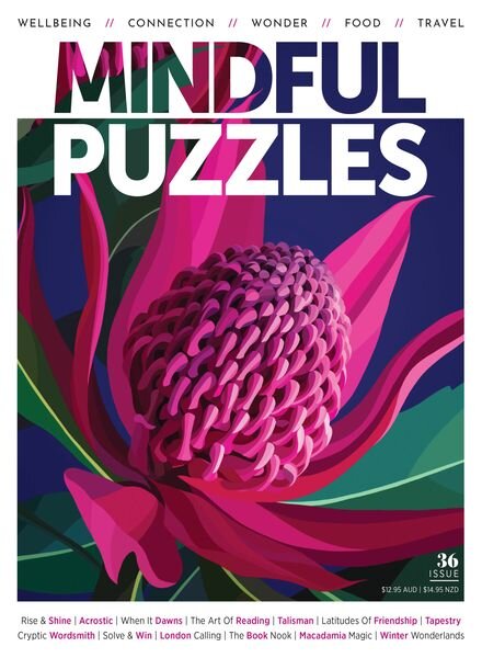 Mindful Puzzles – Issue 36 2024 Cover