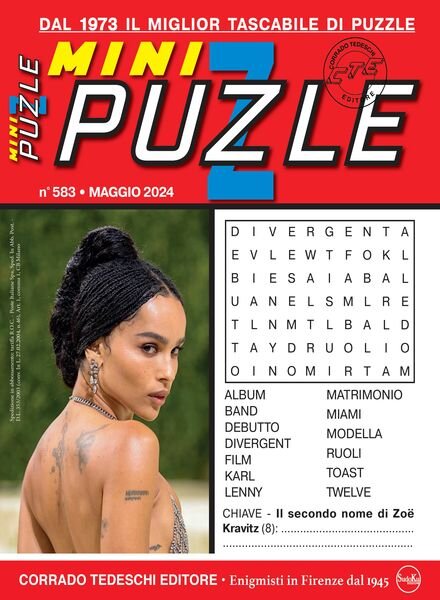 Mini Puzzle – Maggio 2024 Cover