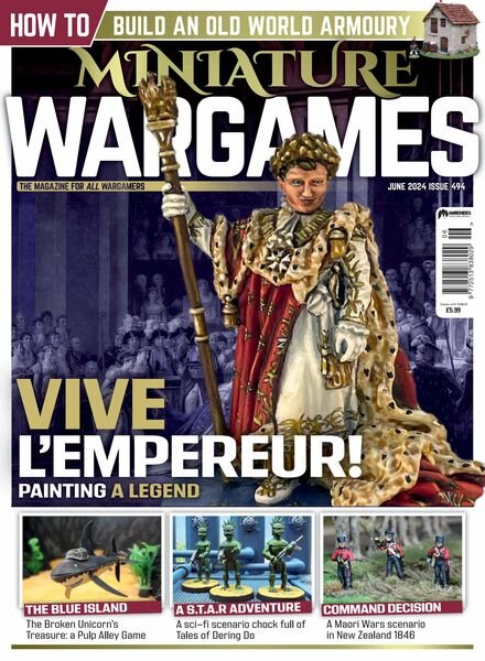 Miniature Wargames – Issue 494 – June 2024 Cover