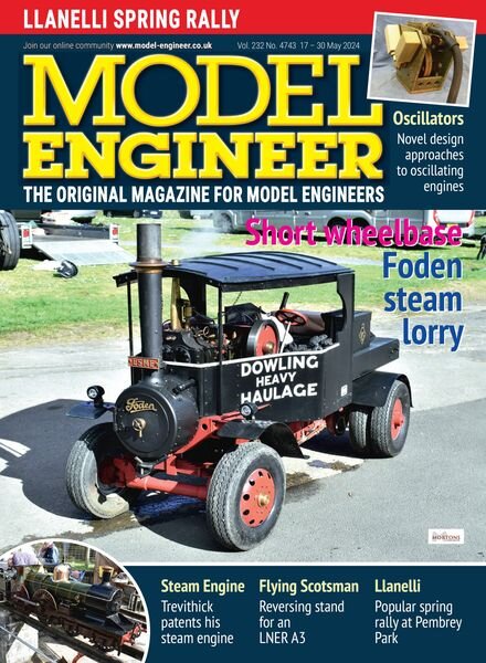 Model Engineer – Issue 4743 – 17 May 2024 Cover