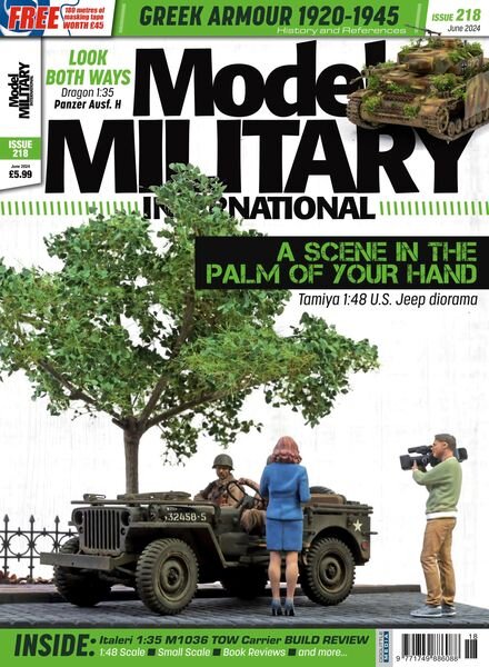 Model Military International – Issue 218 – June 2024 Cover