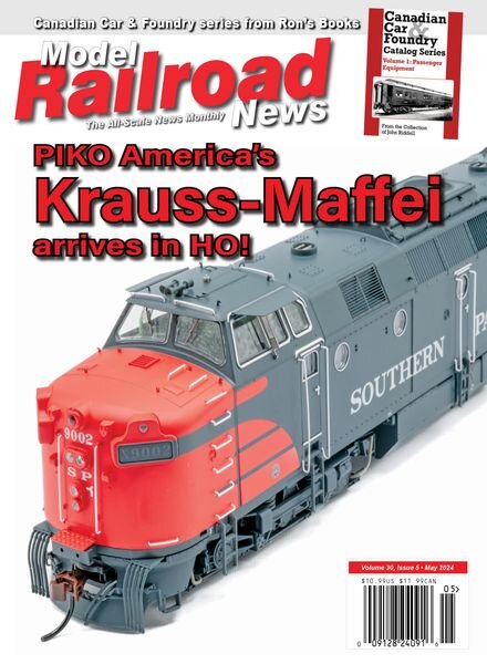 Model Railroad News – May 2024 Cover