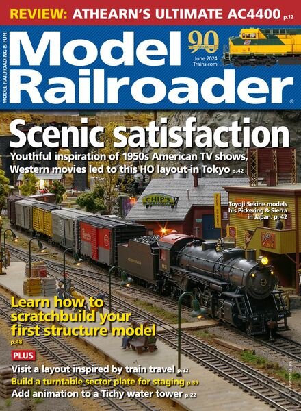 Model Railroader – June 2024 Cover