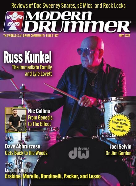 Modern Drummer Magazine – May 2024 Cover
