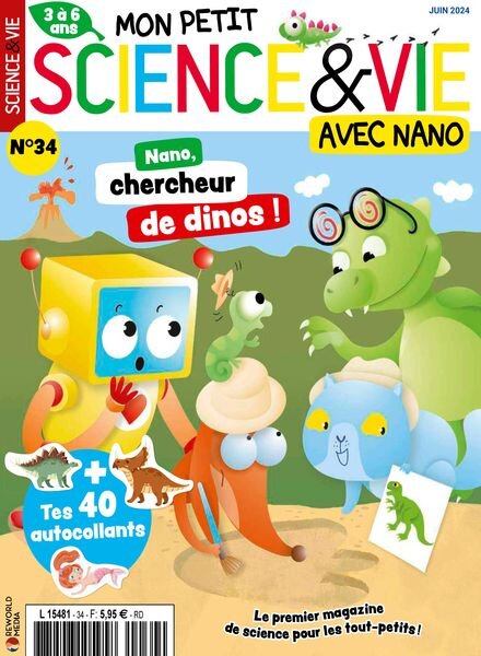 Mon Petit Science & Vie avec Nano – Juin 2024 Cover