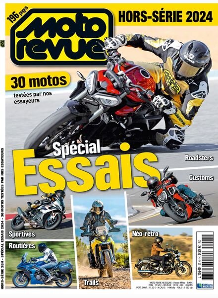 Moto Revue – Hors-Serie – Essais 2024 Cover