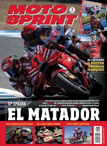 Moto Sprint – 30 Aprile 2024 Cover