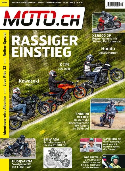 Moto.ch – 17 Mai 2024 Cover