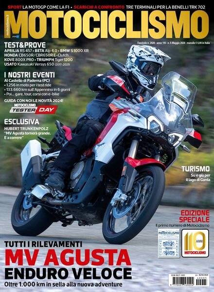 Motociclismo Italia – Maggio 2024 Cover