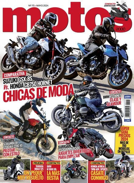 Motos 2000 – Mayo 2024 Cover