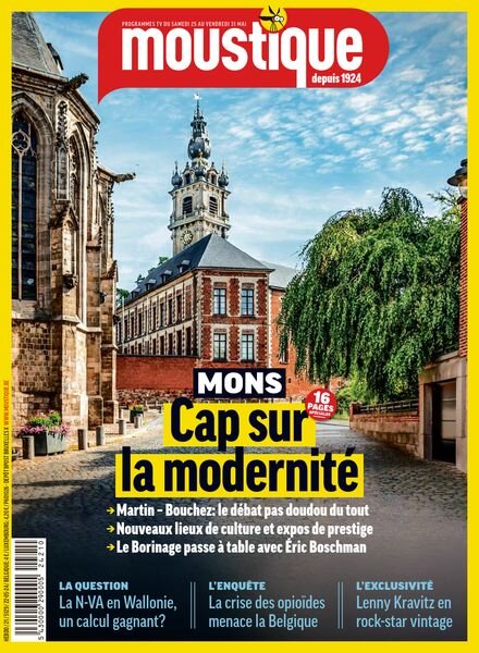 Moustique Magazine – 22 Mai 2024 Cover