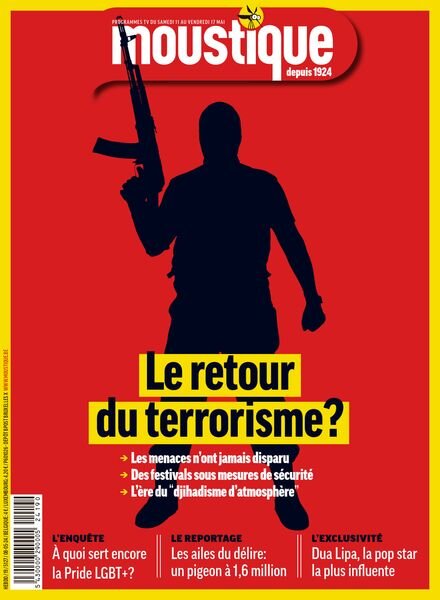 Moustique Magazine – 8 Mai 2024 Cover