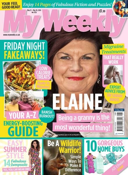 My Weekly – 21 May 2024 Cover