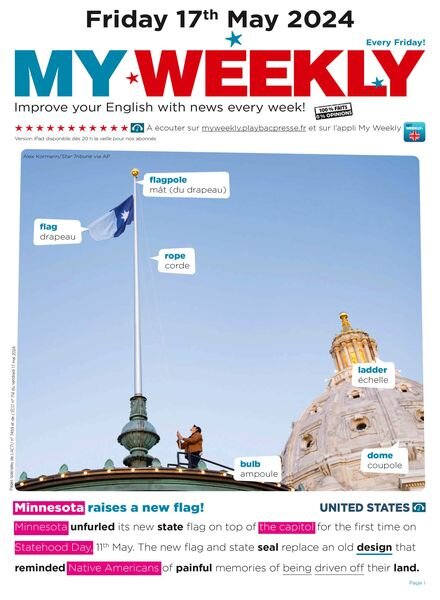 My Weekly fr – 17 Mai 2024 Cover