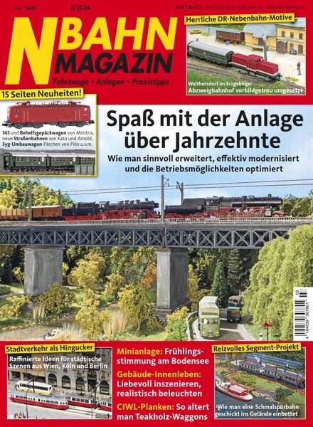 N-Bahn Magazin – Mai-Juni 2024 Cover