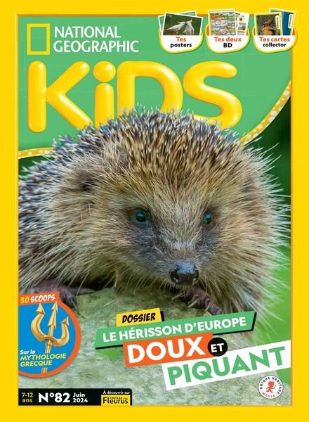 National Geographic Kids France – Juin 2024 Cover