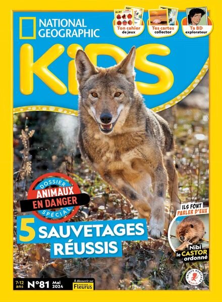 National Geographic Kids France – Mai 2024 Cover