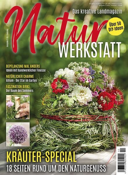 Natur Werkstatt – Sommer 2024 Cover