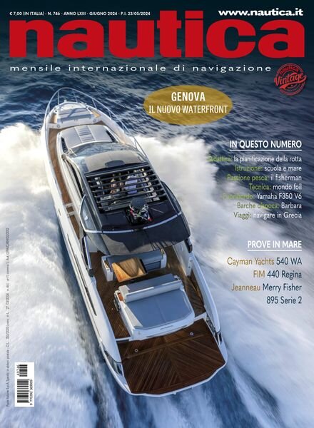 Nautica – Giugno 2024 Cover