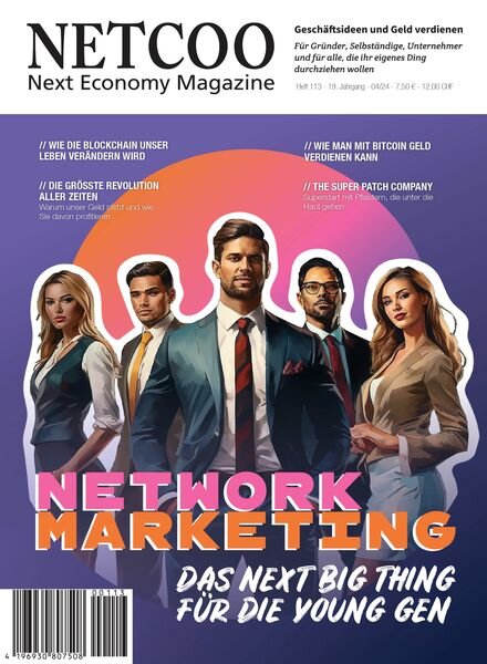 Netcoo Next Economy Magazine – April 2024 Cover