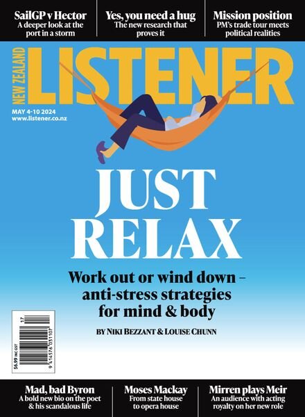 New Zealand Listener – Issue 17 – May 6 2024 Cover