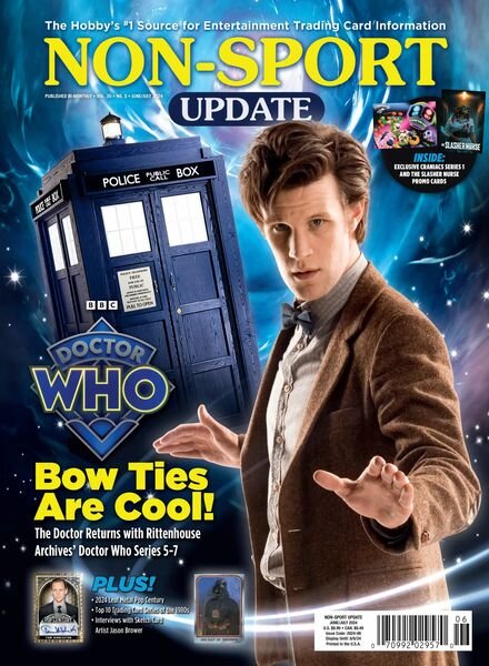 Non-Sport Update – June-July 2024 Cover