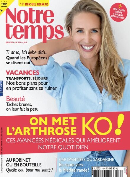 Notre Temps – Juin 2024 Cover