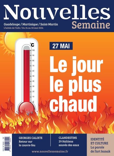 Nouvelles Semaine – 24 Mai 2024 Cover