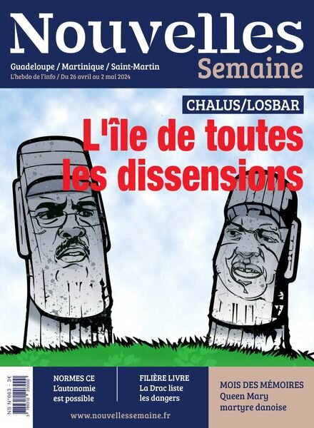 Nouvelles Semaine – 26 Avril 2024 Cover