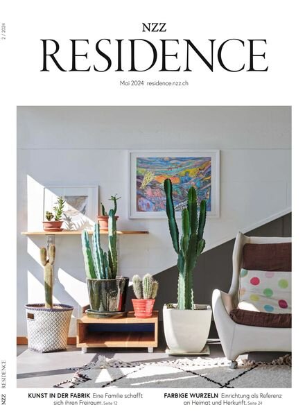 NZZ Residence – Mai 2024 Cover