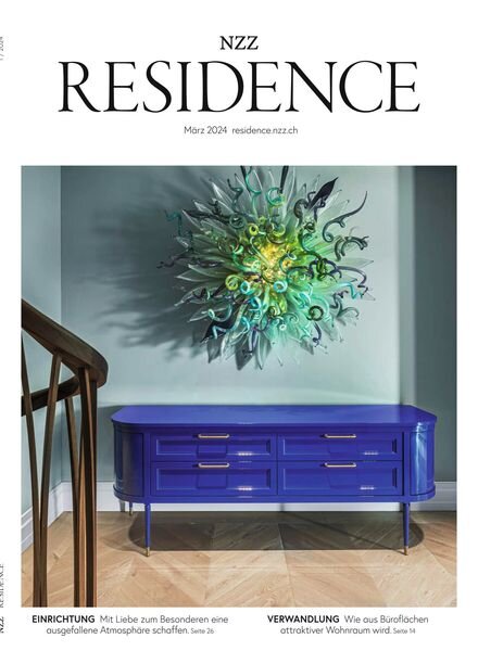 NZZ Residence – Marz 2024 Cover