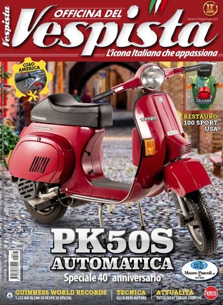 Officina del Vespista – Maggio-Giugno 2024 Cover