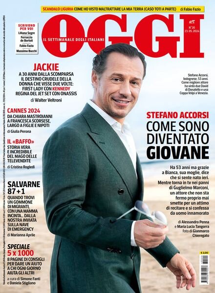 Oggi – 23 Maggio 2024 Cover